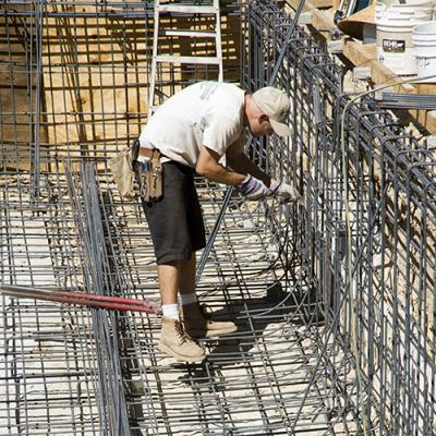 Pool Steel Fixer Fixing Steel In Swimming Pool